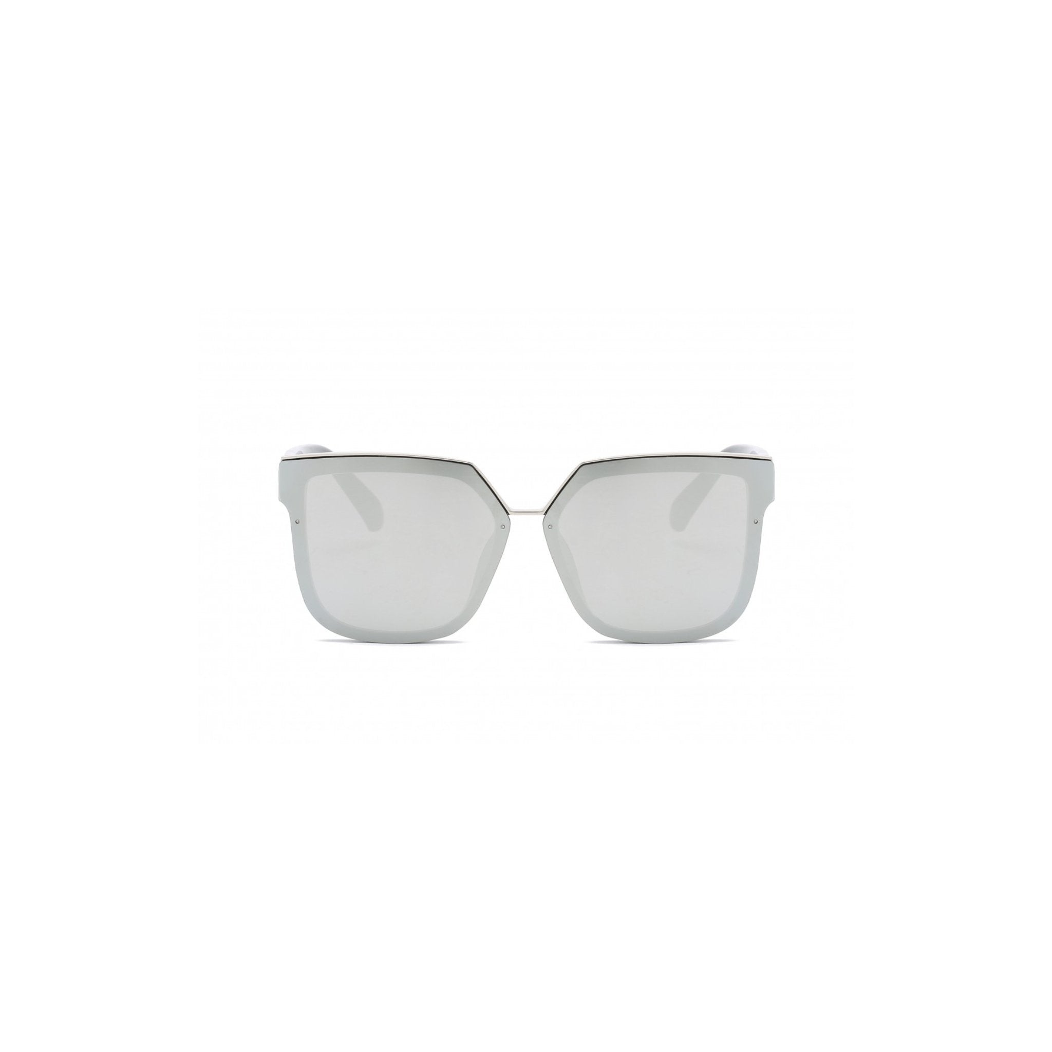 McLovin - Silver Square Sunglasses-Sunglasses-Dani Joh-Dani Joh