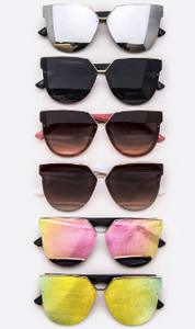 McLovin - Silver Square Sunglasses-Sunglasses-Dani Joh-Dani Joh