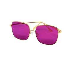 Load image into Gallery viewer, Mine - Purple Square Frame Sunglasses-Sunglasses-Dani Joh-Dani Joh