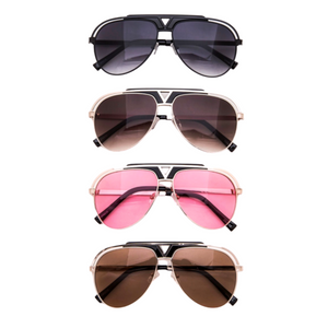 Party - Pink Aviator Sunglasses-Sunglasses-Dani Joh-Dani Joh
