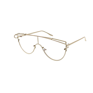 Peace - Blue Light Filtering Glasses-Eyeglasses-Dani Joh-Silver-Dani Joh