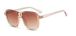 Pleasure - Brown Square Sunglasses - Dani Joh Eyewear