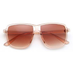 Pleasure - Brown Square Sunglasses - Dani Joh Eyewear