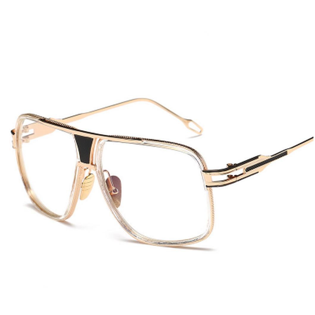 Ready - Black & Gold Eyeglasses-Eyeglasses-Dani Joh-Dani Joh