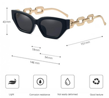Load image into Gallery viewer, unCHAINed - Chain Arm Sunglasses - Dani Joh